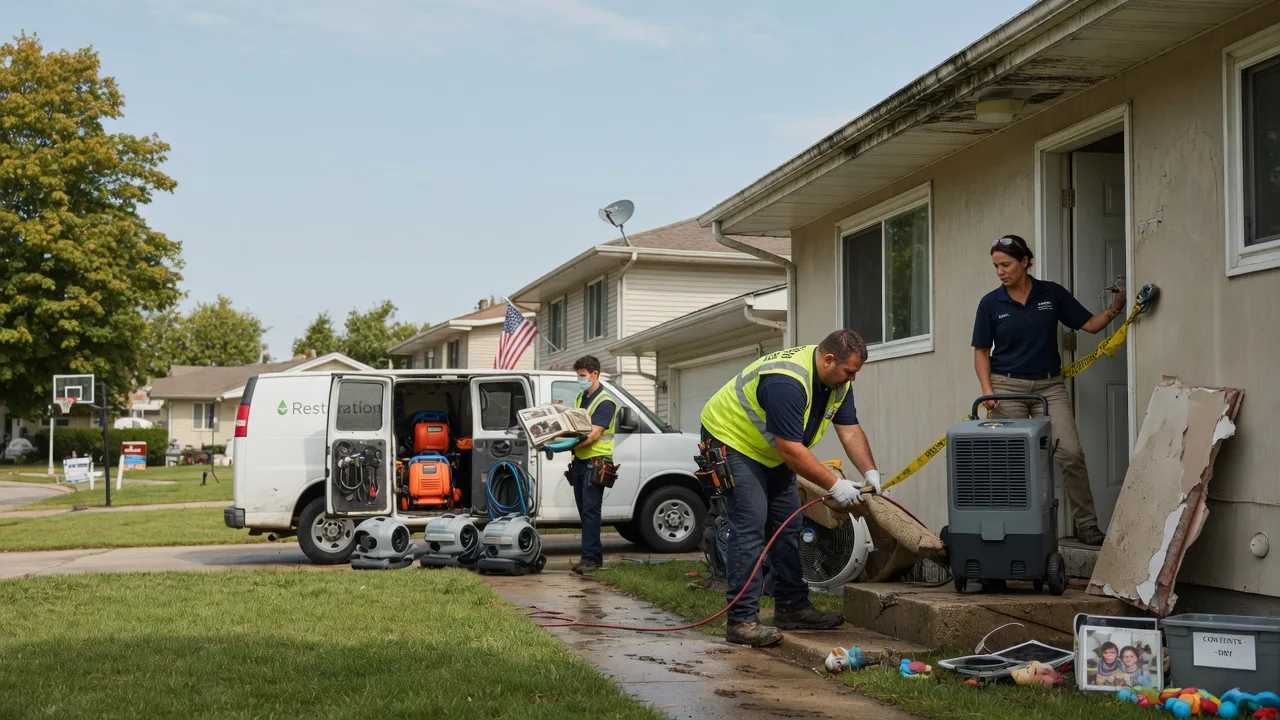 Water Damage Restoration in Ridgeway, WI near me